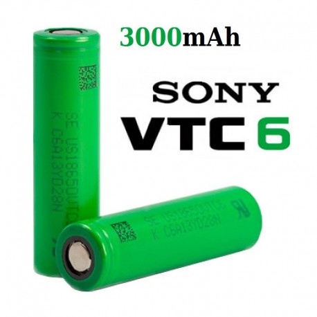 VTC6 18650 3000mAh -  Sony